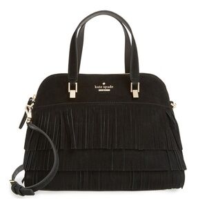 Kate Spade Black Fringe Women's Bag